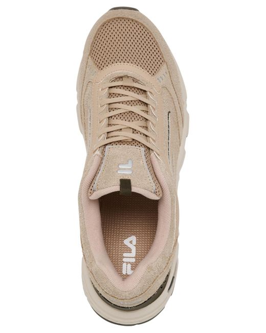 Fila White Perano Plus Casual Sneakers From Finish Line for men