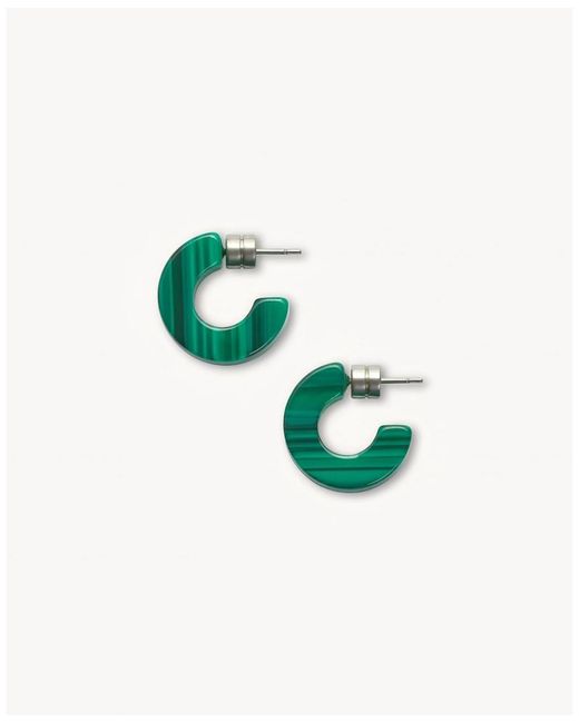 Machete Green Muse Hoops