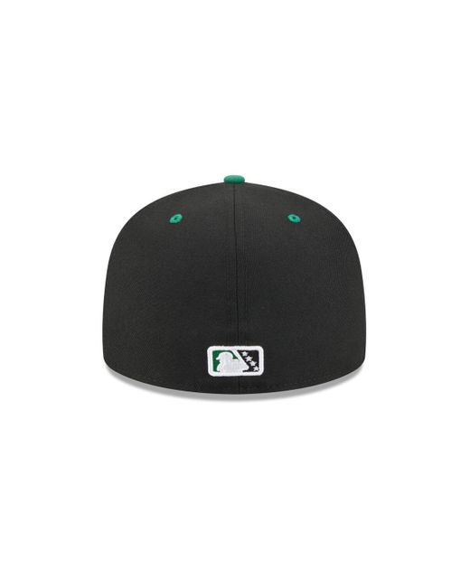 KTZ Green Kannapolis Cannon Ballers Theme Nights 59fifty Fitted Hat for men