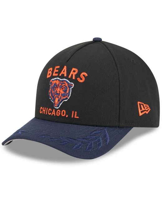 KTZ Blue Black/navy Chicago Bears 2025 Nfl Draft 9forty A-frame M-crown Adjustable Hat for men