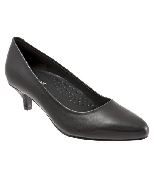 Trotters Black Kiera Pump