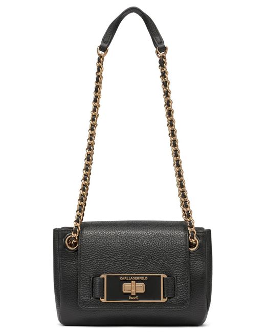 Karl Lagerfeld Black Bridgette Crossbody