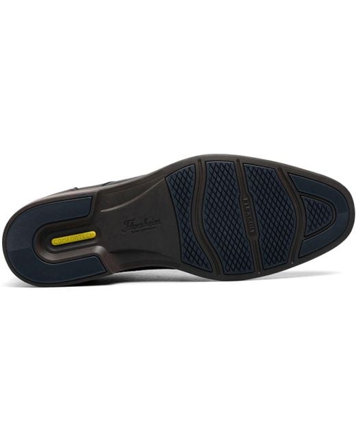 Florsheim Black Traveler Cap Toe Oxford for men