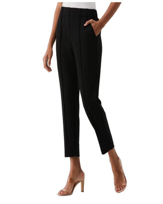 Rafaella Black Petite Easy Pull On Pants