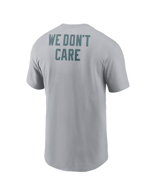 Nike Gray Philadelphia Eagles Local T-shirt for men