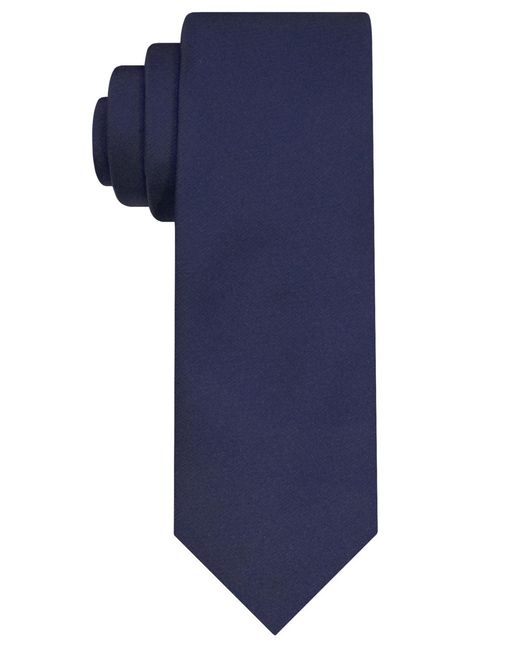 Van Heusen Blue Shaded Iridescent Solid Tie for men
