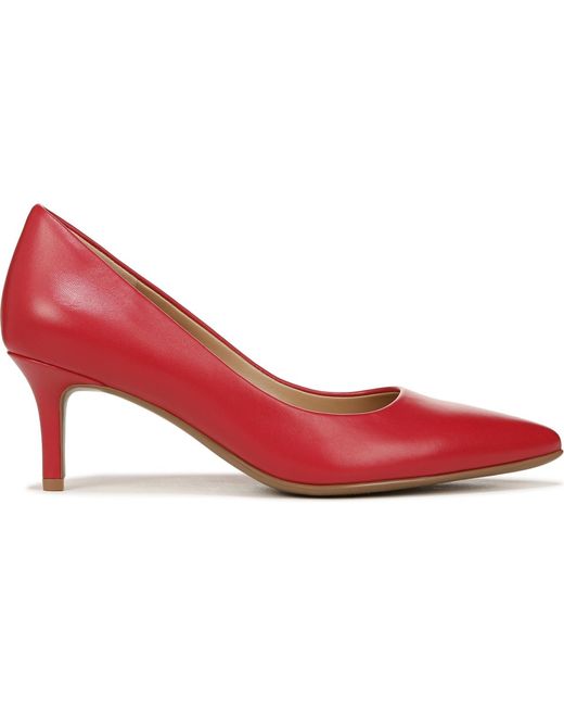 Naturalizer Red Everly Pointed Toe Pumps