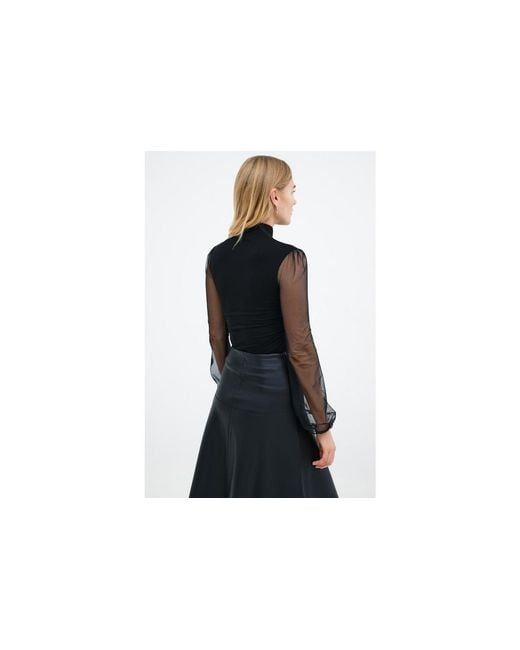 MARCELLA Black Liv Top
