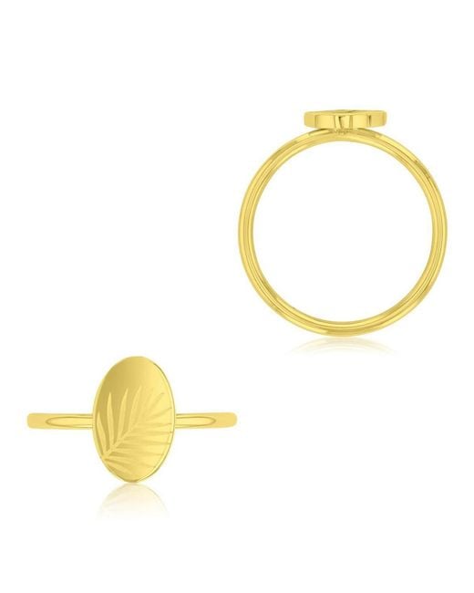 Roxy Waterproof Yellow Leaves Ring