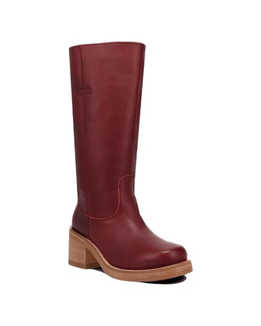 Dingo Red Vagabond Leather Boot