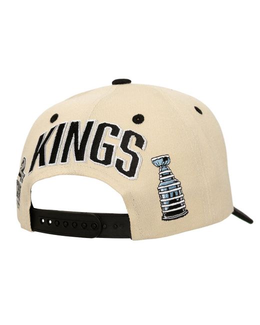 Mitchell & Ness Natural Â Los Angeles Kings Soul Legacy Defined Two-tone Pro Crown Adjustable Hat for men