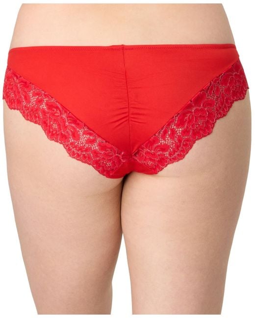 Maidenform Red Comfort Devotion Lace Back Tanga Underwear 40159