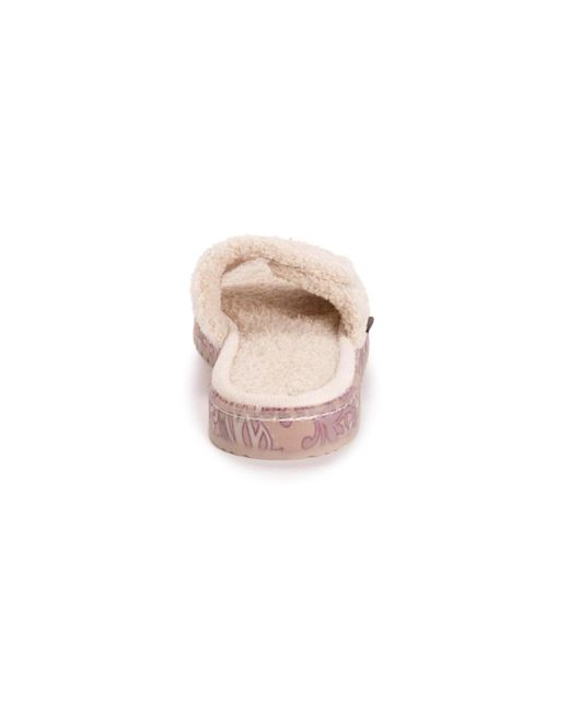 Muk Luks Pink Acacia Slipper