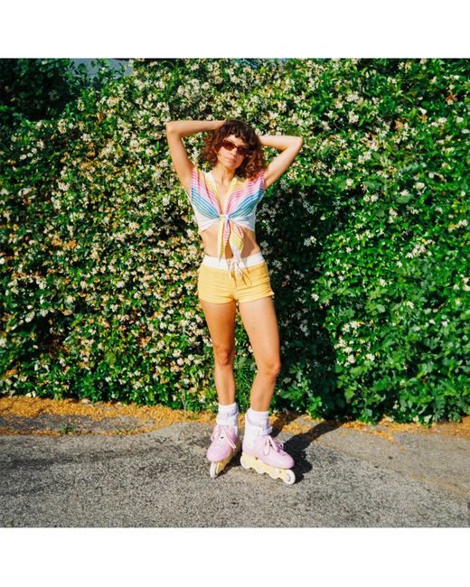 C7skates Purple Nostalgic Impulse Inline Skates