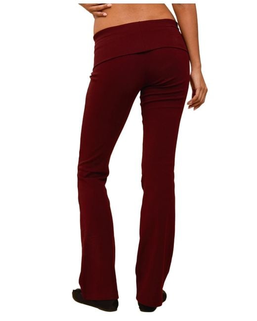 Edikted Ivanne Foldover Flared Pants
