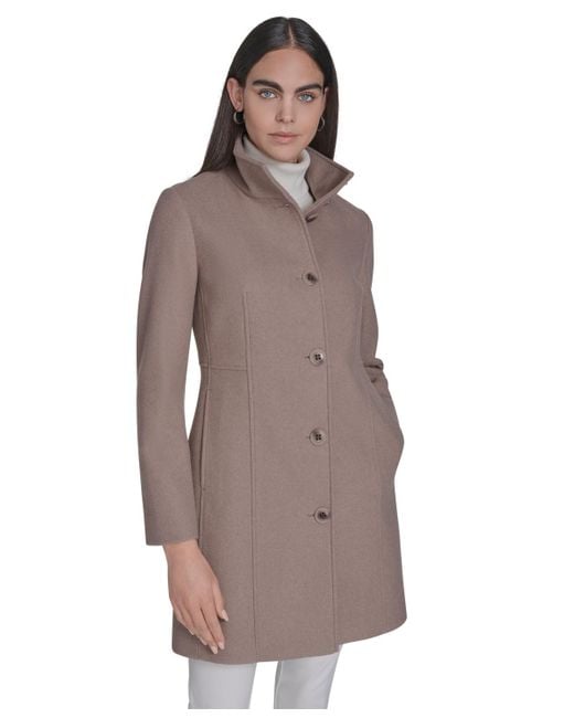 Calvin Klein Brown Walker Coat