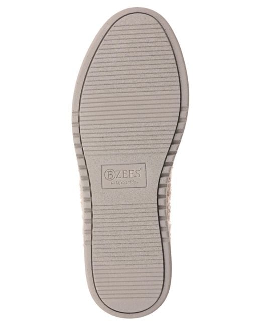 LifeStride White Vibe-cozy Washable Round Toe Mule Clogs
