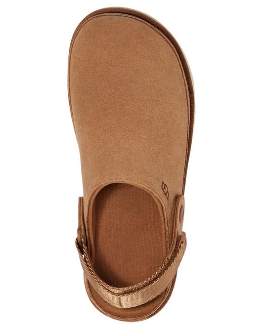 Ugg Brown Goldenstar Slingback Clogs
