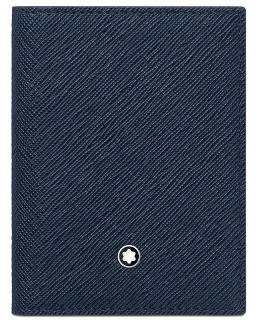 Montblanc Blue Sartorial Leather Card Holder