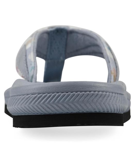 White Mountain Blue Bays Round Toe Flat Sandals