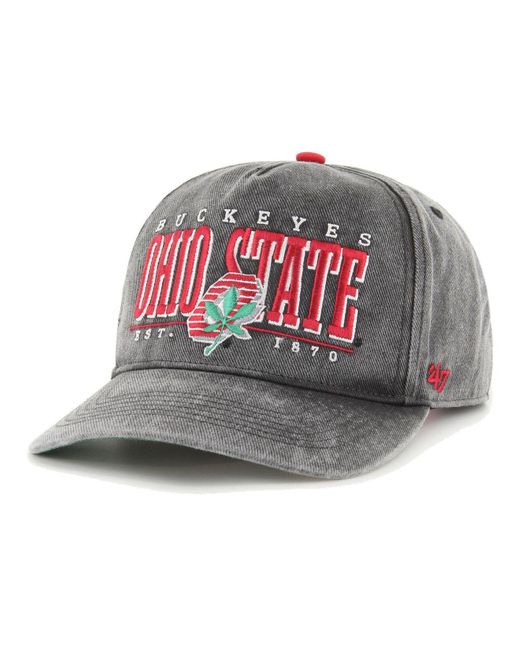 47 Brand Black Ohio State Buckeyes Vintage like Fontana Hitch