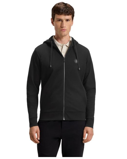 Boss Black Boss By Cotton-blend Relaxed-fit Hoodie for men