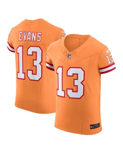 Nike Orange Mike Evans Tampa Bay Buccaneers Alternate Vapor F.u.s.e. Elite Jersey for men