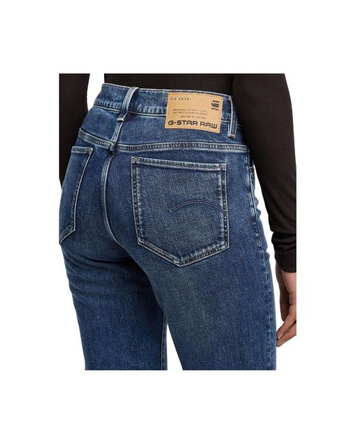 G-Star Blue Strace Straight Jeans