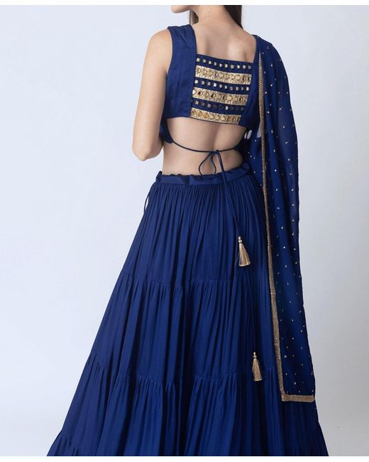 Ras Blue Lehenga Choli