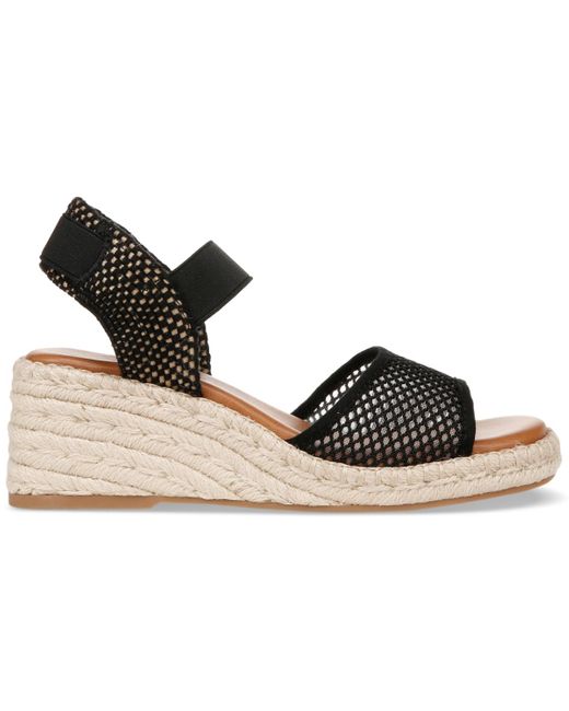 Zodiac Pink Noreen Ankle-strap Espadrille Wedge Sandals