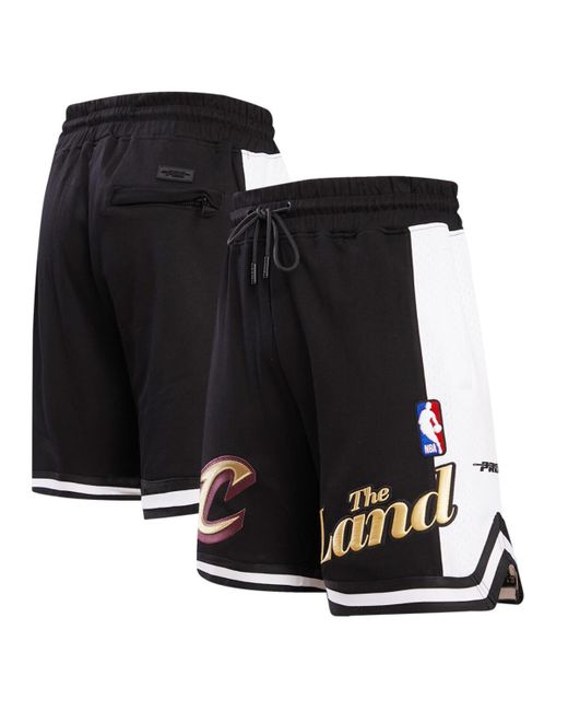 Pro Standard Black Cleveland Cavaliers 2023/24 City Edition Dk Shorts for men