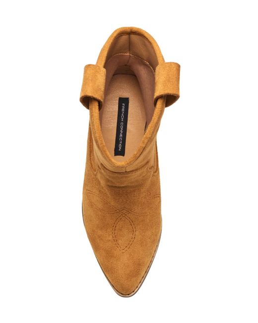 French Connection Brown Carrie Boot