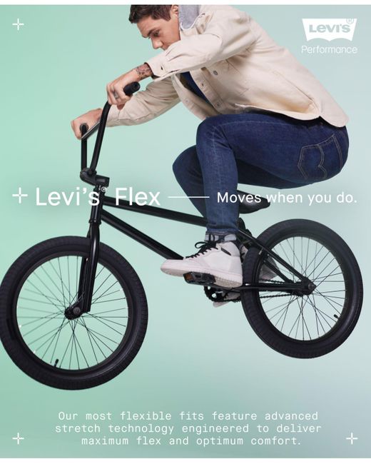 levi performance stretch jeans