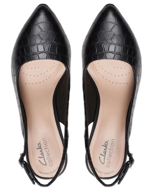 clarks slingback pumps