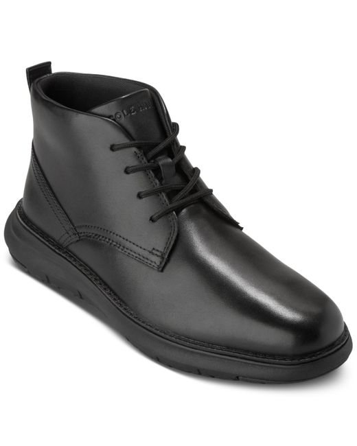 Cole Haan Black Grand Remix Chukka Boot for men