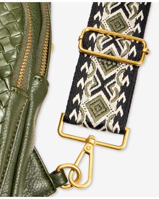 Style & Co. Green Woven Sling Bag