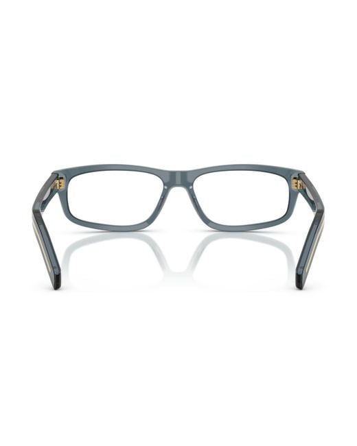 Prada Multicolor Rectangle Eyeglasses for men