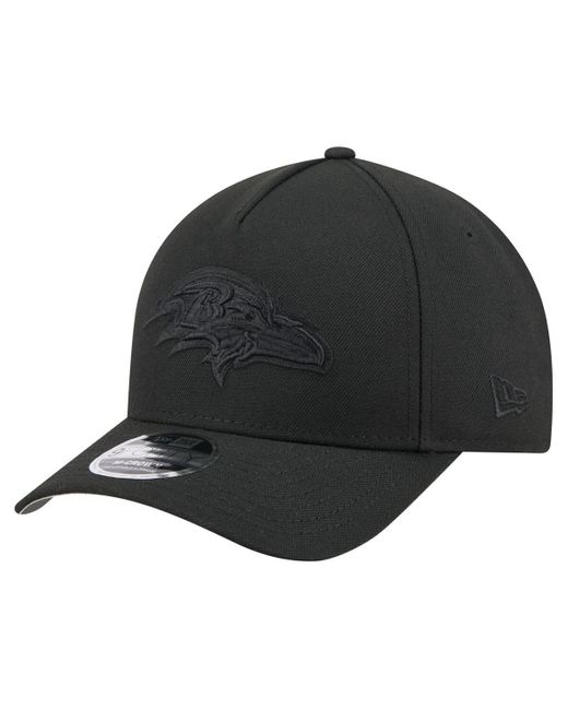 KTZ Gray Baltimore Ravens Team Collection 9forty M-crown A-frame Adjustable Hat for men