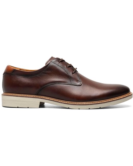 Florsheim Brown Highpoint Round Toe Oxford for men
