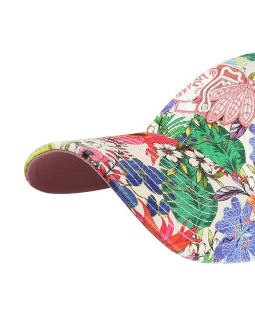 '47 White Chicago Blackhawks Pollinator Clean Up Adjustable Hat