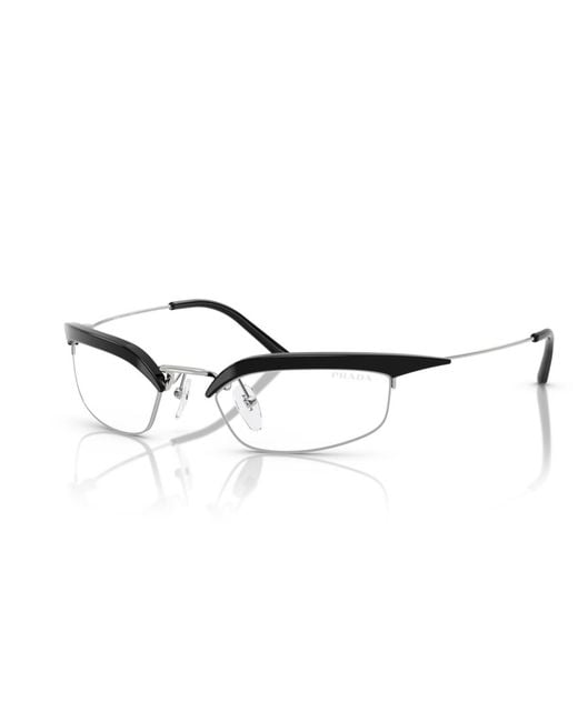 Prada White Sunglasses Pr B50s