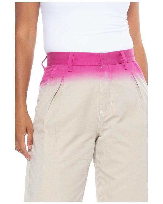 Blue Revival Multicolor Straight-leg Dip Dye Trousers