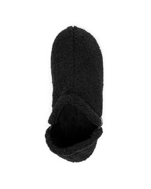 Muk Luks Black Berber Slipper for men