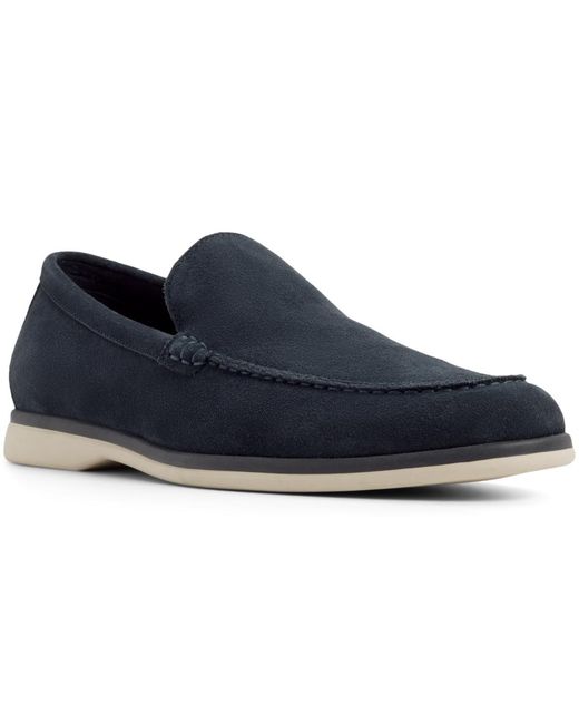 ALDO Mariner Leather Slip-on Loafers in Blue for Men | Lyst display picture 1