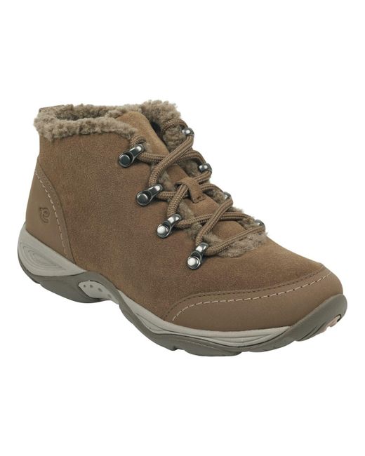 Easy Spirit Brown Extreme Ankle Boot