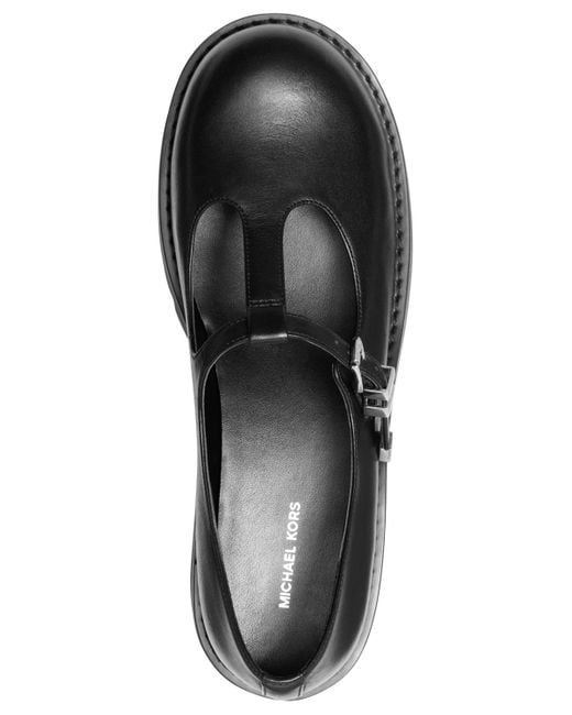 Michael Kors Black Michael Darrington Mary Jane Shoes