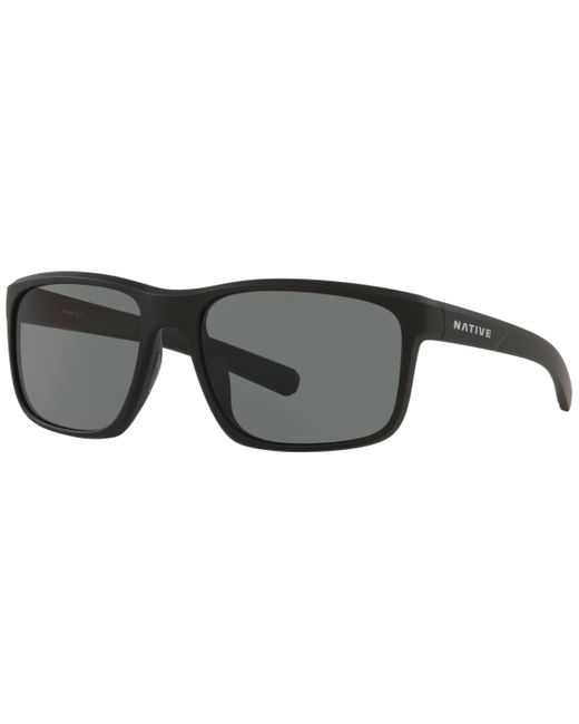 Native Eyewear Native Wells Polarized Sunglasses in Black for Men | Lyst