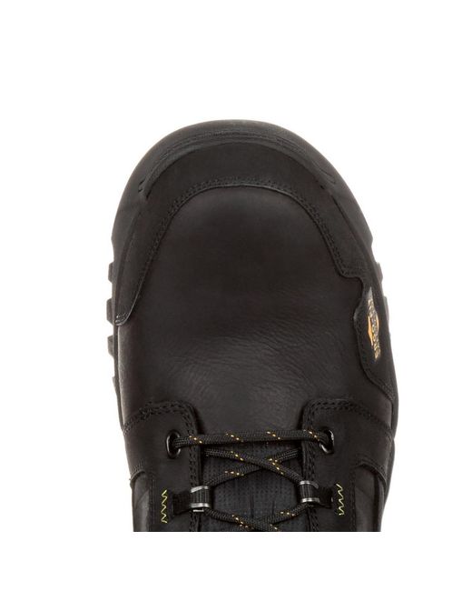 Georgia Boot Black Amplitude Composite Toe Waterproof Work Boot for men