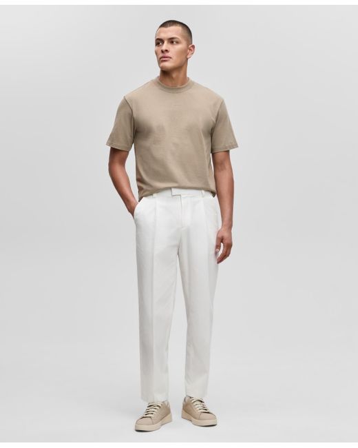 Boss Natural Hugo By Dapolino Relaxed Fit Short Sleeve Crewneck T-shirt for men