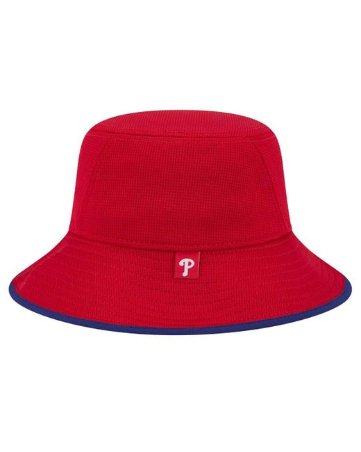 KTZ Philadelphia Phillies Game Day Bucket Hat in Red for Men Lyst